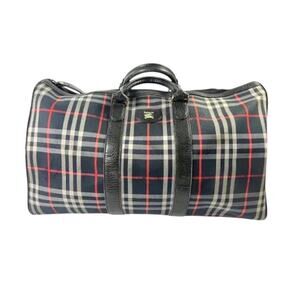 BURBERRY vintage Duffle in blue nova plaid!
